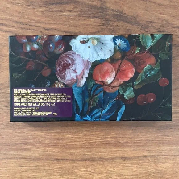MAC Feast Your Eyes palette Tempting Fate Collection 2021 🍁 NIB RARE HTF - Picture 7 of 10